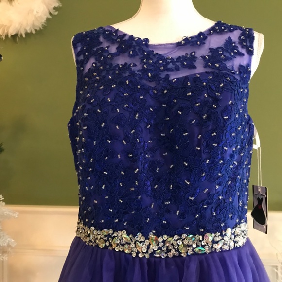 Short Baby doll tulle Cocktail party prom dress - Picture 5 of 10